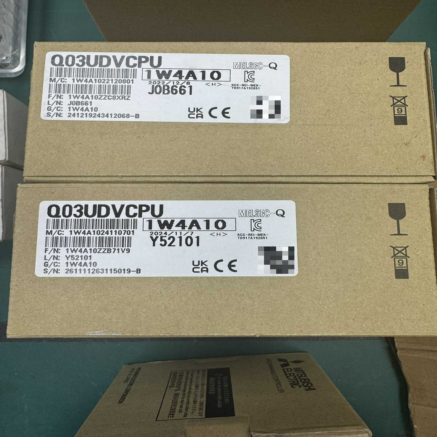 三菱Q03UDVCPU全新原装CPU模块，型号1W4A1-议价