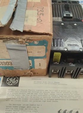 Nouveau GE TB13030BWE05 Disjoncteur 3P 30A 600V Dans La Bote