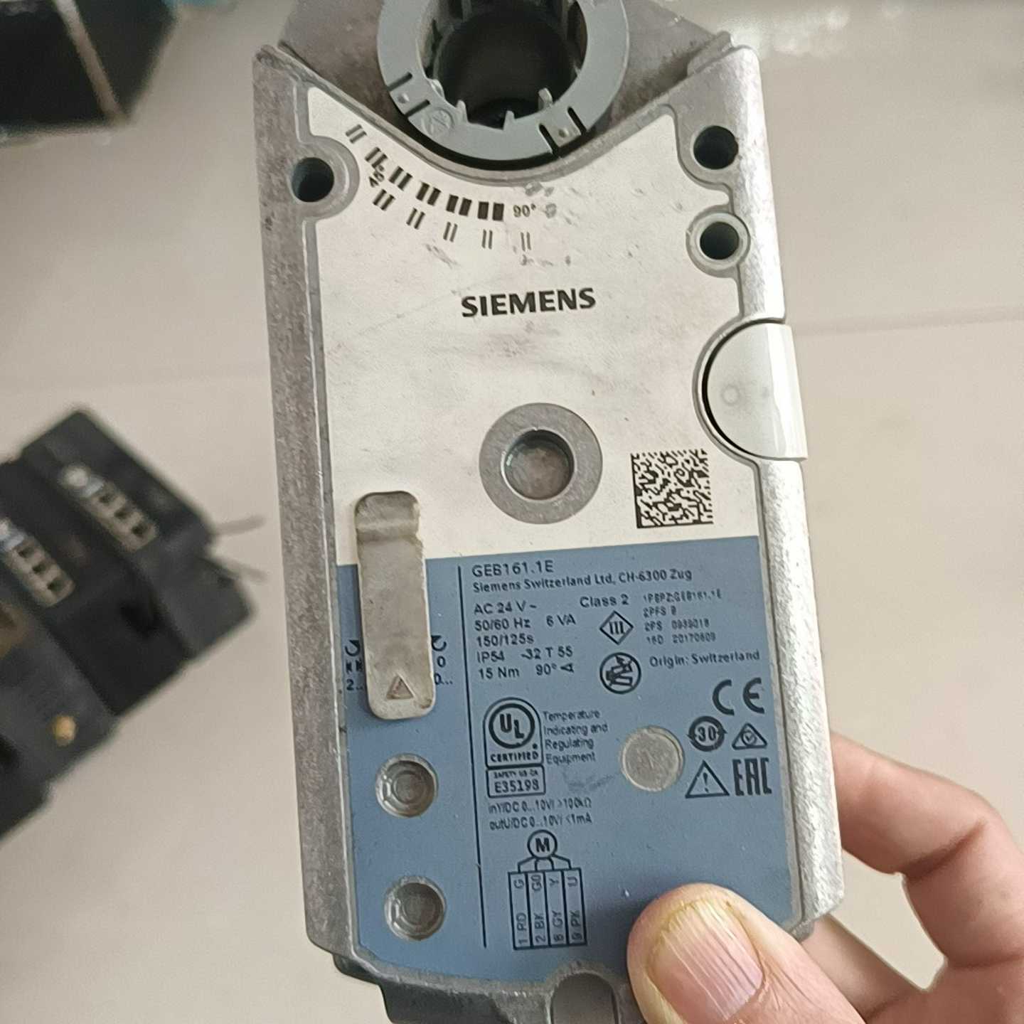 【议价】GEB161.1E电动开关调节风阀执行器15Nm适用