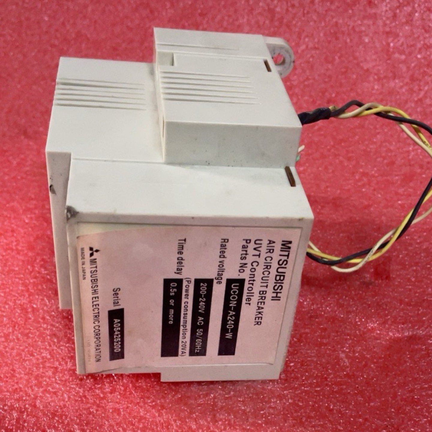 【请询价】拆机三菱失压控制盒UCON-A240-W成色如图 议价