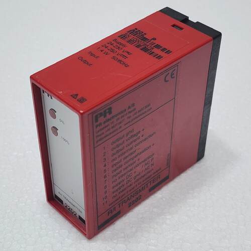 PR ELECTRONICS 2202 RI TRANSMITTER 24230V ACDC