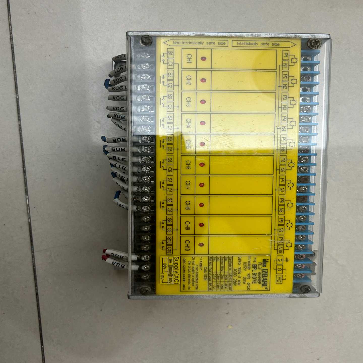 询价原装进口和泉继电器IDECIZBARL，IBPL6101E