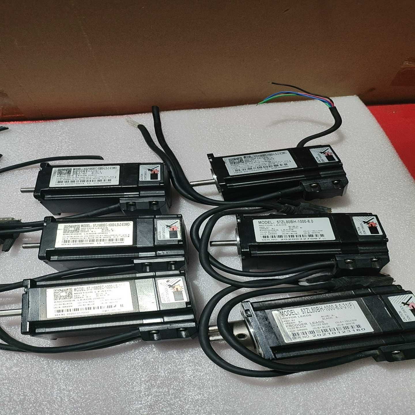 杰美康57闭环步进电机57J1880EC-1000-LS---议价商品