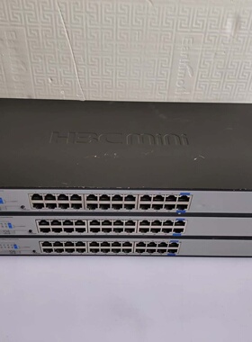 二手H3CMiniS1224R24口全千兆以太网交换机议价