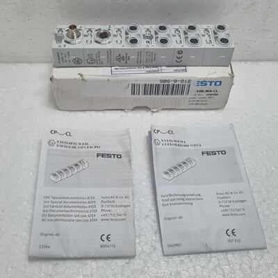 Festo CPE08M8CL InputOutput Module 538788 M2 HW 0114 SW 1105