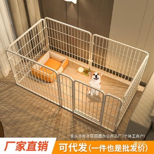中室内外隔离家用狗笼子小型犬大型栅栏宠物厂家批发宠物狗围栏盛