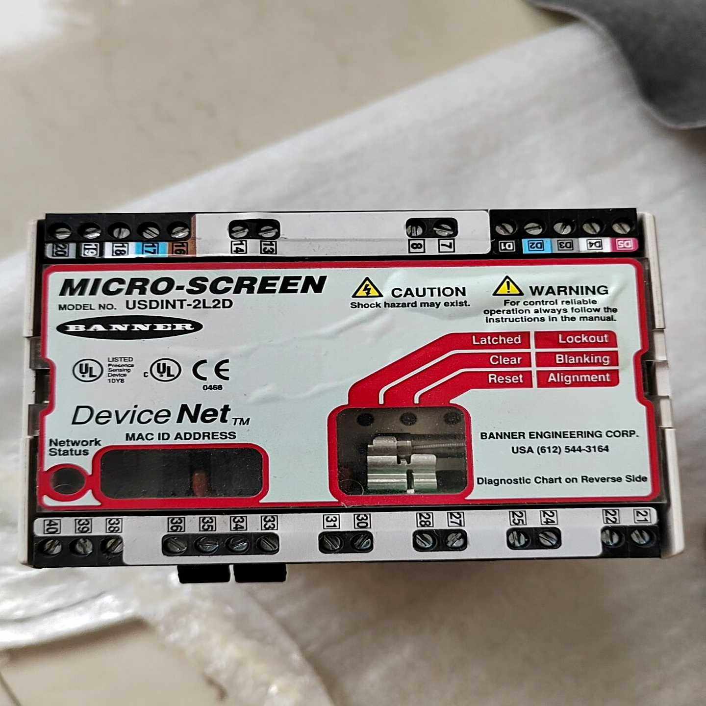 邦纳BANNER控制器USDINT-2L2D54183/成色（零零电子）,3C数码配件,其它配件,淘宝优惠券,粉丝福利购,淘宝优惠卷