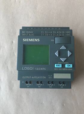 Siemens 6ED1 0521MD000BA6 Logo 12 24RC Logic Modul 6ED10521M