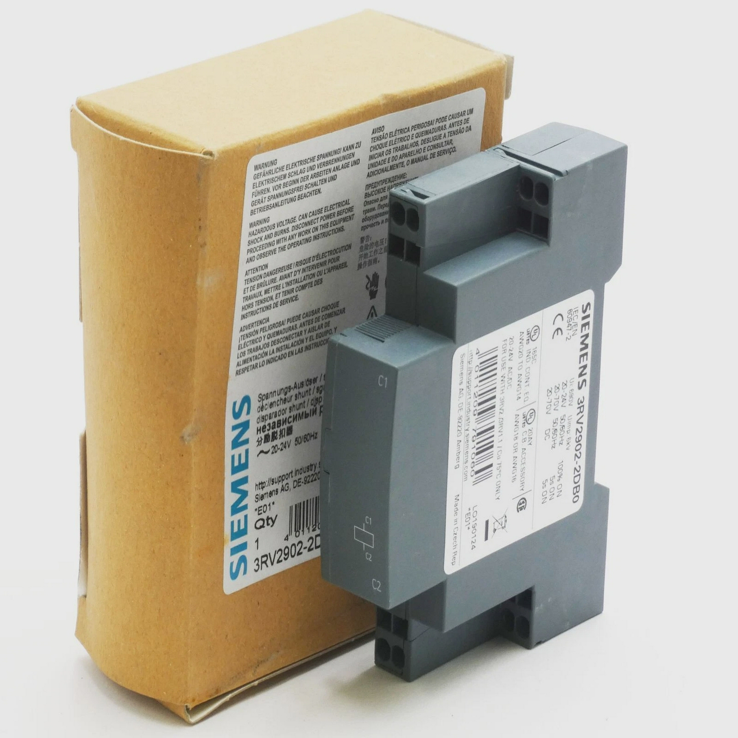 Siemens3RV2902-2DB03RV2902-2DB0E:01Spannungsausl?ser