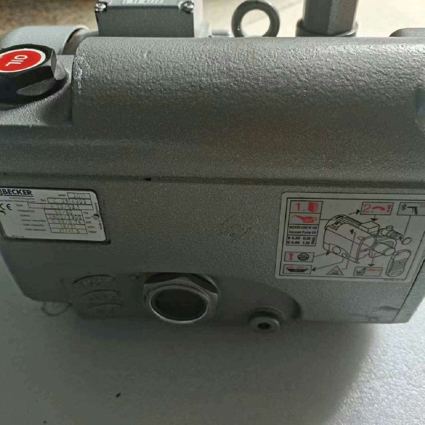 BECKER／德国进口贝克U4.20/53油式旋片真空泵 0--议价商品
