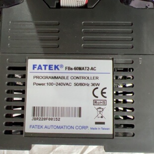 询价 永宏PLC主机型号FBs60MAT2AC