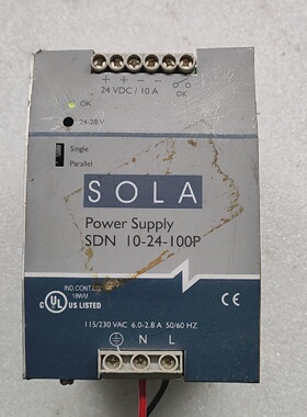 寻》》SOLA24V10A电源模块型号SDN102410