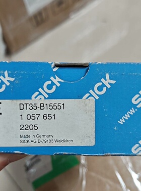 西克激光传感器DT35B15551订货号1057651-议价