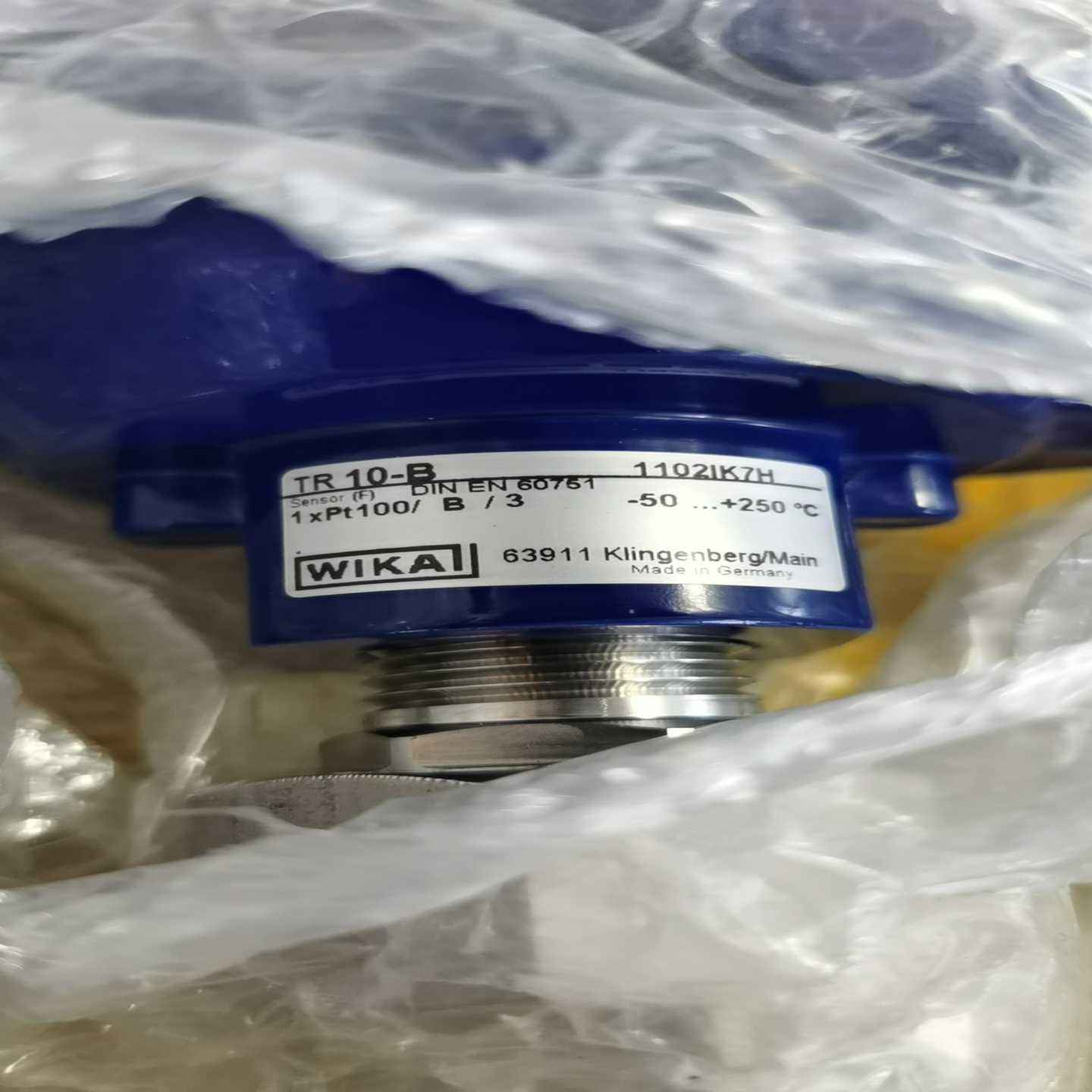Wika温度传感器TR10-B1xPT100询价