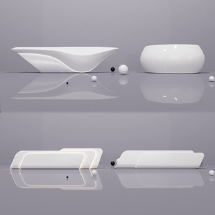 定制岩板大理石现代简约烤漆公司酒店大厅吧台柜前台桌接待收银台