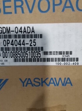 强安川伺服驱动器SGDM04ADA型号OP404425