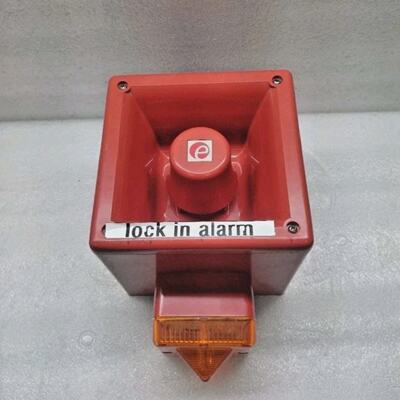 E2S AL112N Sirne DAlerte Lumire Orange 115Vac 5060Hz Signal
