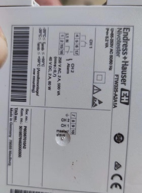 议价EH FTW325-A2A1A 恩德斯豪斯全新电容讯号转换器 FTW 325