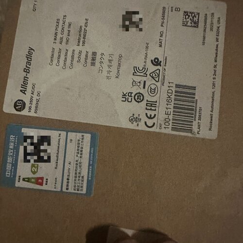【询价】AB接触器100-E116KD11 有几个联系