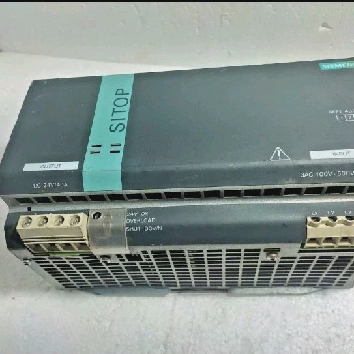 SIEMENS 6EP1 4373BA00 SITOP Modulaire 40 A Alimentation lect - 实物图