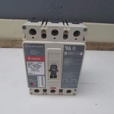 CUTLERHAMMERHMCPS100R3CCIRCUITBREAKER3P100A600V取出优惠