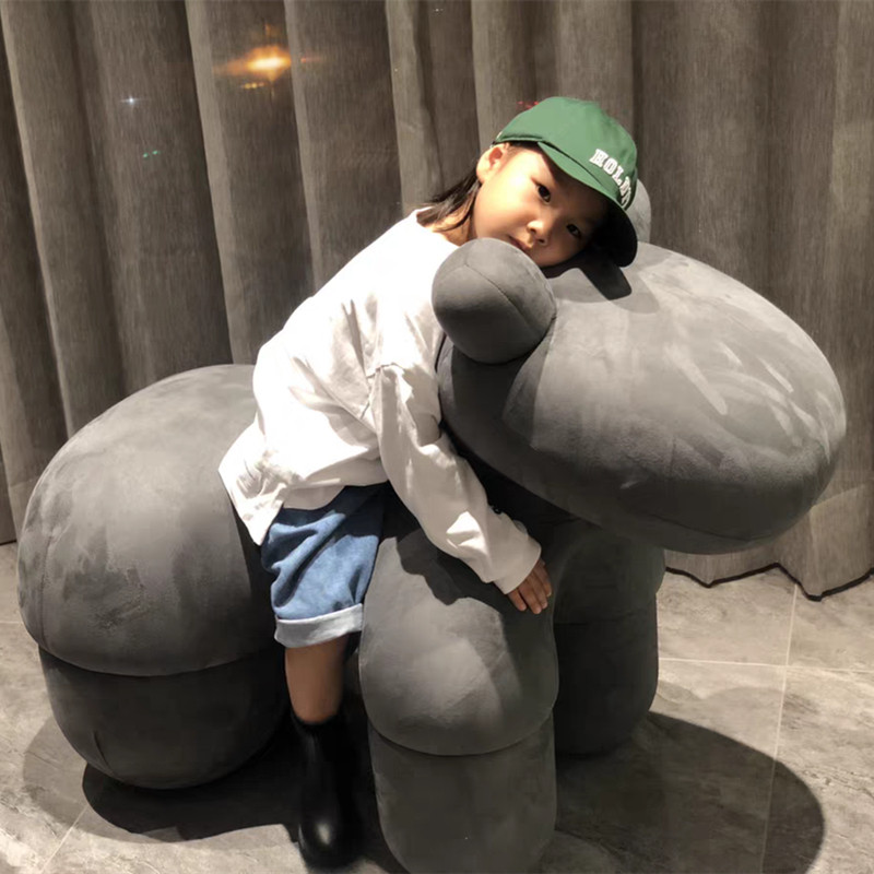 小马椅创意椅子客厅小狗椅动物凳子个性儿童坐凳卡通造型动物