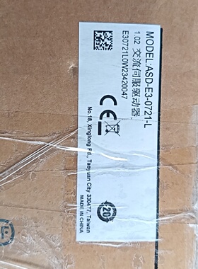议价E3ASDE30721L750W伺服驱动器议价