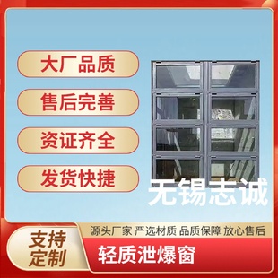 志诚轻质泄爆窗轻质泄压窗直销资证齐全大厂品质