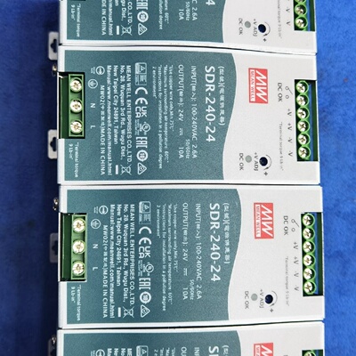 询价*MW明纬SDR24024电源24V10A