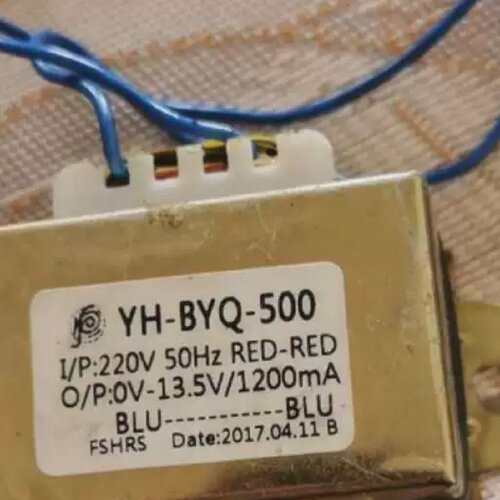 定做热泵空调主机电源变压器 YHBYQ500 220V转13.5V/1200mA