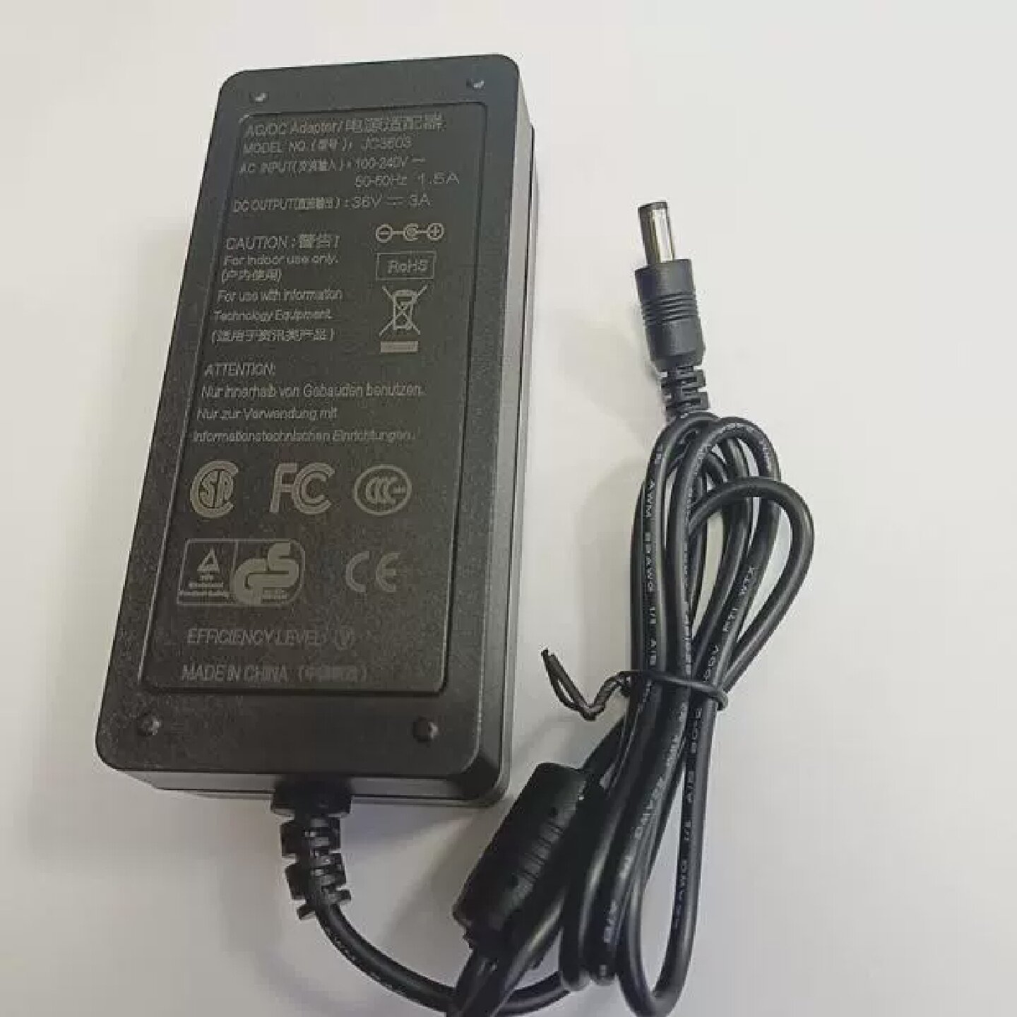 适用冠宇达36V2.8A电源线GM95-360280-D电源适配器