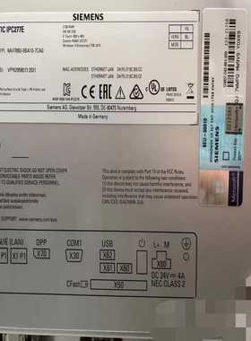 6AV7882-0BA10-7CA0橙色新功能完好议价--议价商品