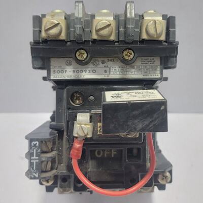 Allen Bradley 500FBOD930 Contactores Tamao 1 Ser.B