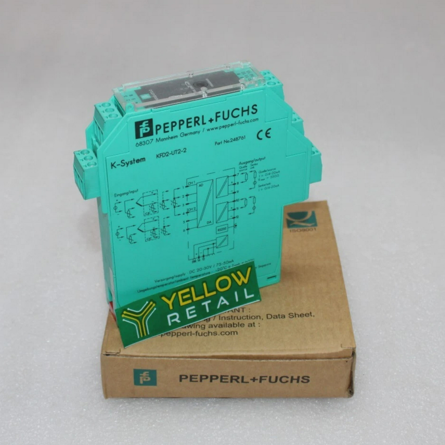 PEPPERLFUCHSKFD2-UT2-2安全Barrier248761KFD2UT22