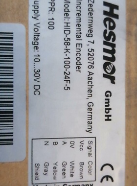 Hesmor编码器HID58K10024F5