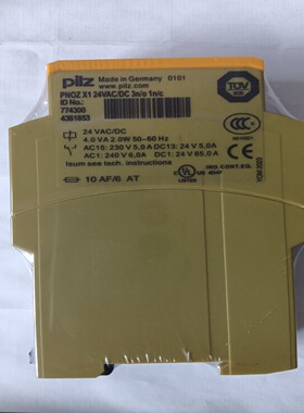 PiLZPNOZX1774300安全继电器全新原-议价
