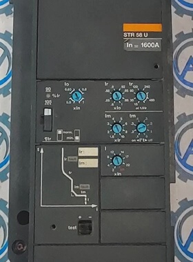 Merlin Gerin Str 58 U 1600A Circuito Interruttore Scatto Uni