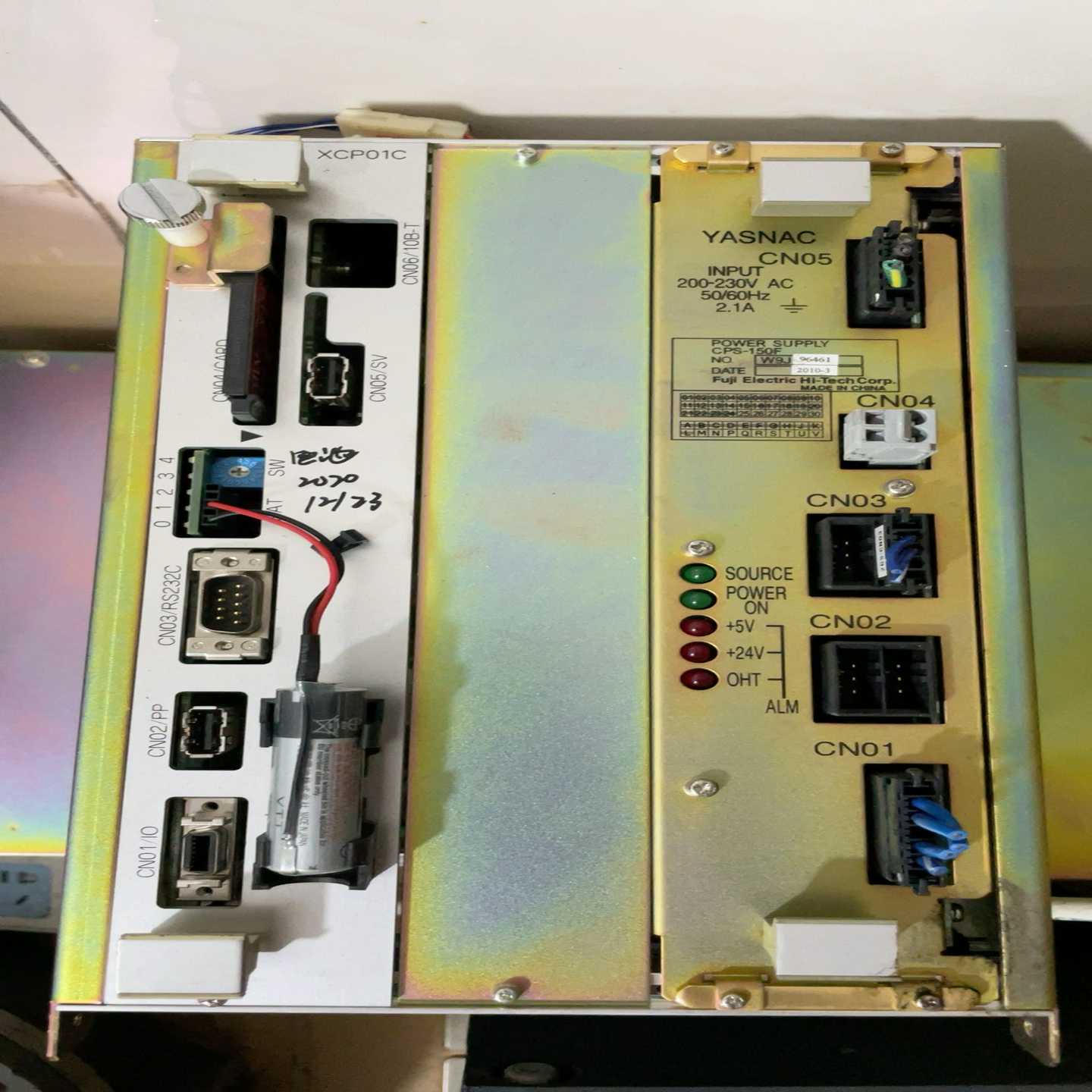 询价JZNC-XRK01D-1安川机器人XRC+CPU主板模组，议价