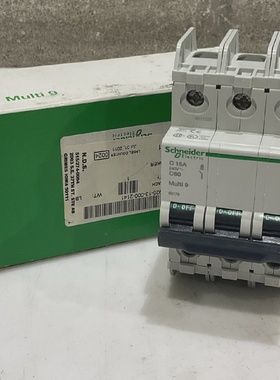 SCHNEIDER ELECTRIC 60179 C15A C60 MULTI 9 MINI CIRCUIT BREAK