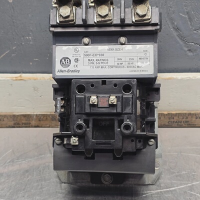 ALLEN BRADLEY 500FEO*930 SIZE 4 CONTACTOR 120V COILNICE TAKE