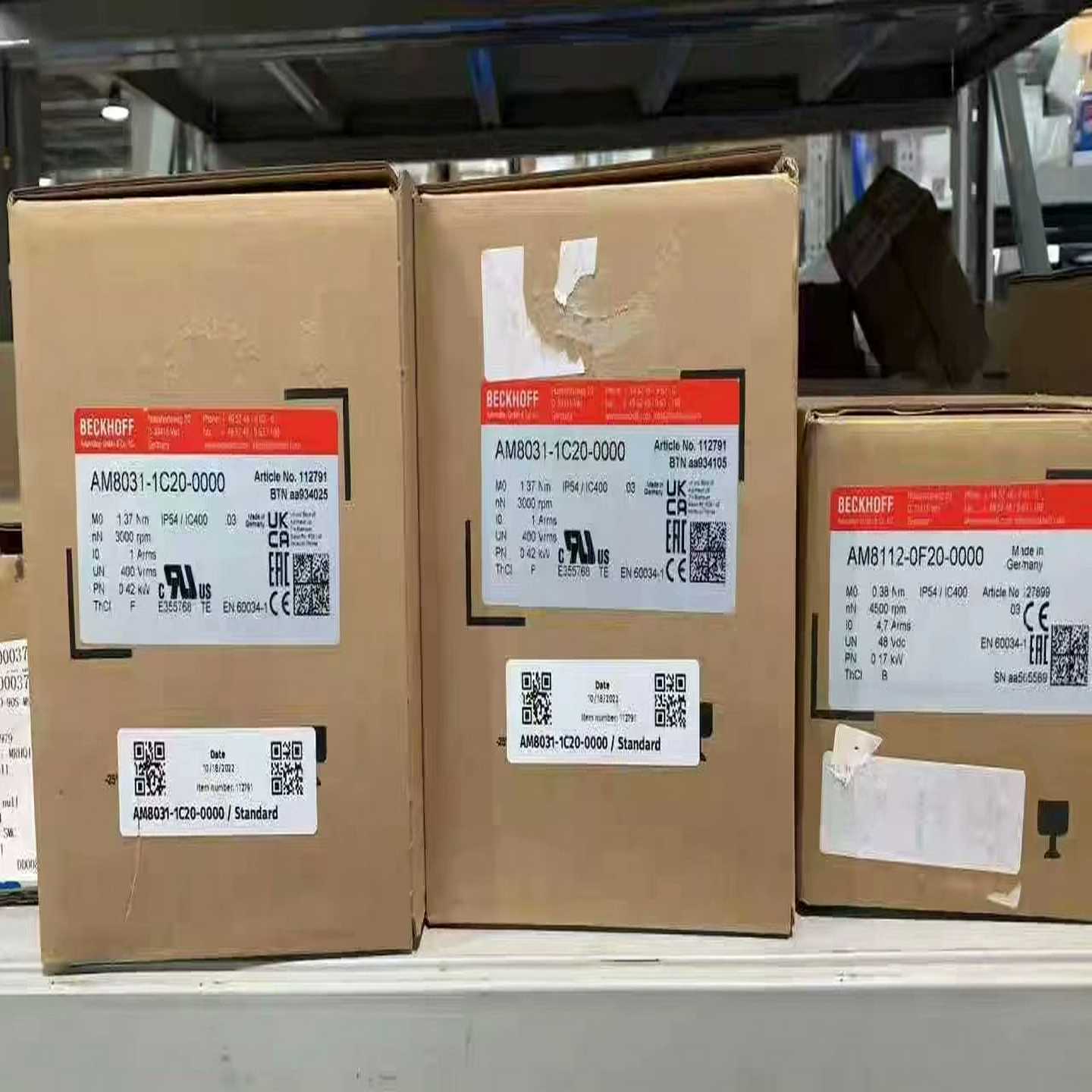 倍福模块电机AM8031-1C20-0000；议价