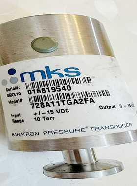 MKS728A11TGA2FA，10 Torr，工作（地坛设备）