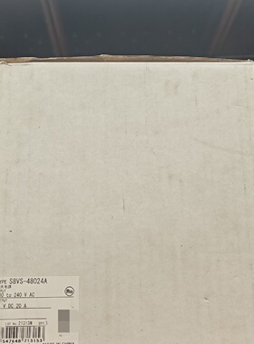 欧姆龙S8VS48024A开关电源输入电压100240议价