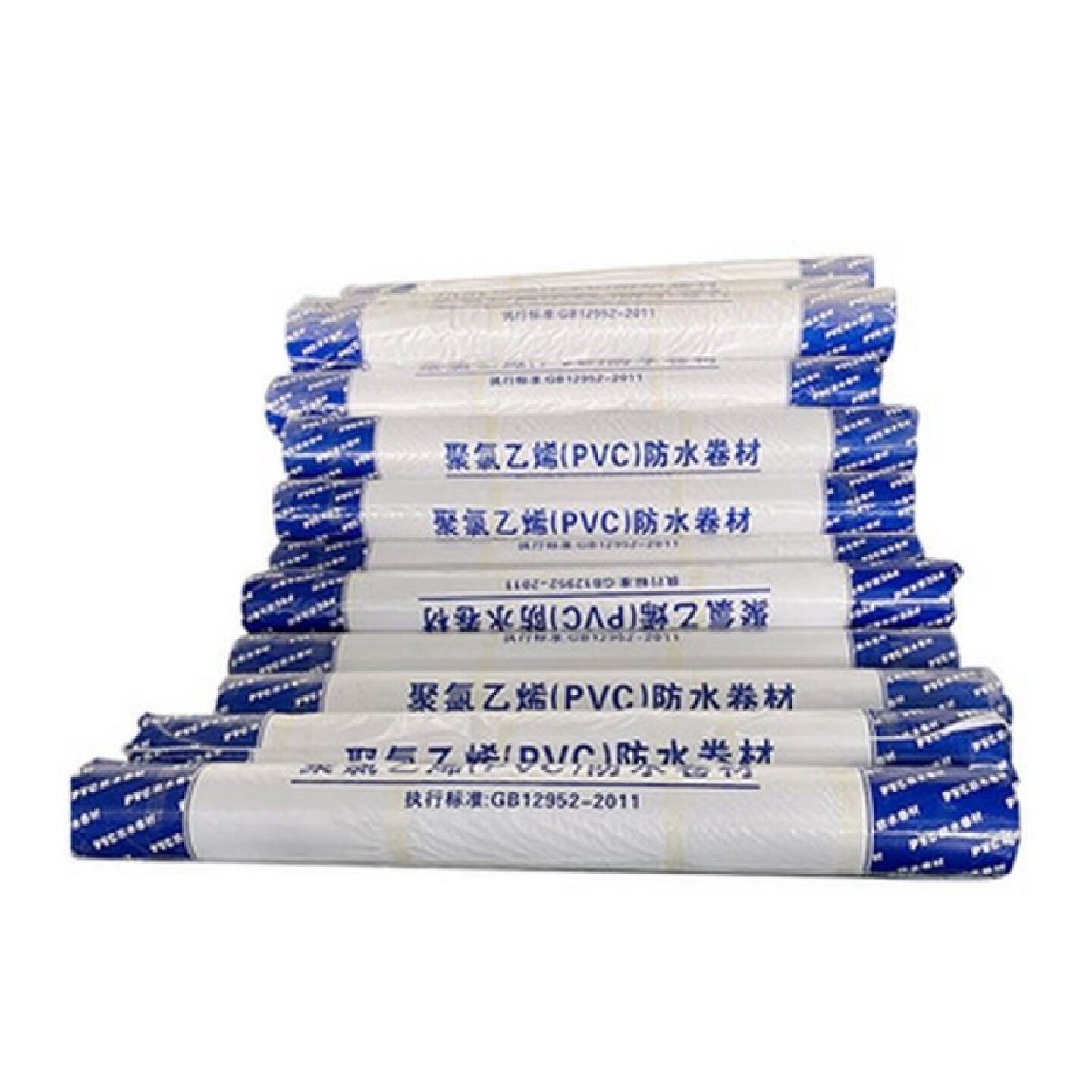 pvc卷材1.5mm厚聚氯乙烯防水车库顶板种植屋面高分子耐根穿刺