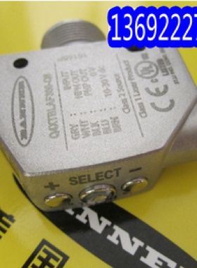 配件Q4XTBLAF300Q8邦纳BANNER激光位移传感器议价