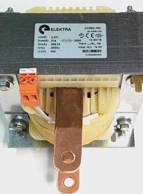 Elektra DCRE475C  1P DC 400V 75 kW Transformer
