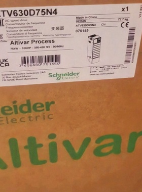 施耐德ATV630D75N475KW变频器380480