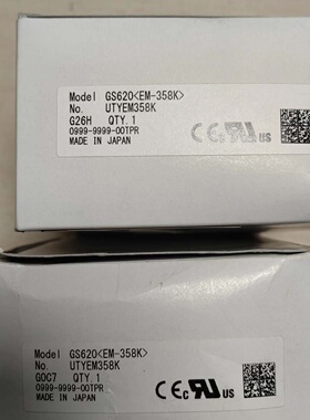 GS620压力表EM358K全新原装正品日本进口两条