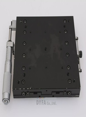 DPIN Precise X Axis Manual Stage Used S1-150L 150X150X25 /-