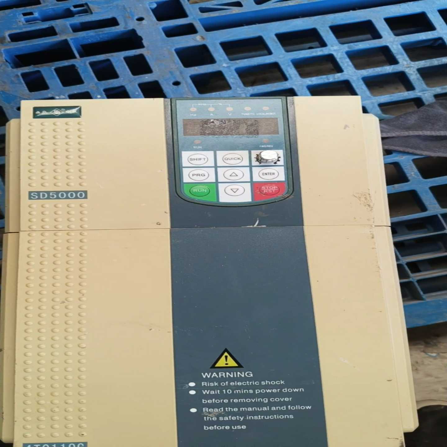 咨询-森岛SD5000-11KW重载变频器一台,成色自定义,功能包